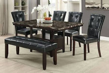 Load image into Gallery viewer, POU2460 - 6-Pcs Dining Set with table storage