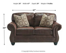 Load image into Gallery viewer, ASH800 - Sofa &amp; Loveseat Set