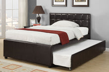 Load image into Gallery viewer, POU9215 - Twin/Full Size Bed w/ Trundle