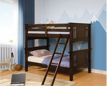 Load image into Gallery viewer, FOABK602 - Twin/Full Bunk Bed