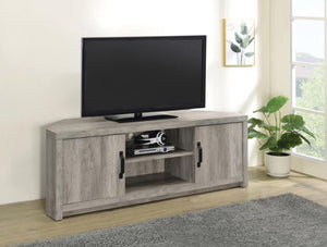 (Floor Model) COA723681 - 59" Grey Driftwood TV Console
