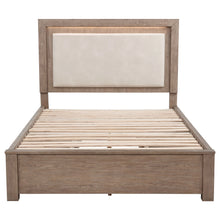 Load image into Gallery viewer, Kenora Panel Platform Storage Bed with LED Lighting