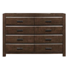 Cargar imagen en el visor de la galería, Erwan 8 Drawer Dresser in Dark Walnut 1961-5