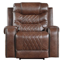 Load image into Gallery viewer, Putnam Power Reclining Chair in Brown 9405BR-1PW