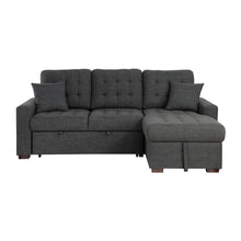 Load image into Gallery viewer, McCafferty-(2)2-Piece Sectional with Pull-out Bed and Right Chaise with Hidden Storage image