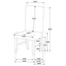 Cargar imagen en el visor de la galería, Berning Upholstered Dining Side Chair of 2