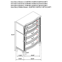 Load image into Gallery viewer, Evangeline Chest of Drawers