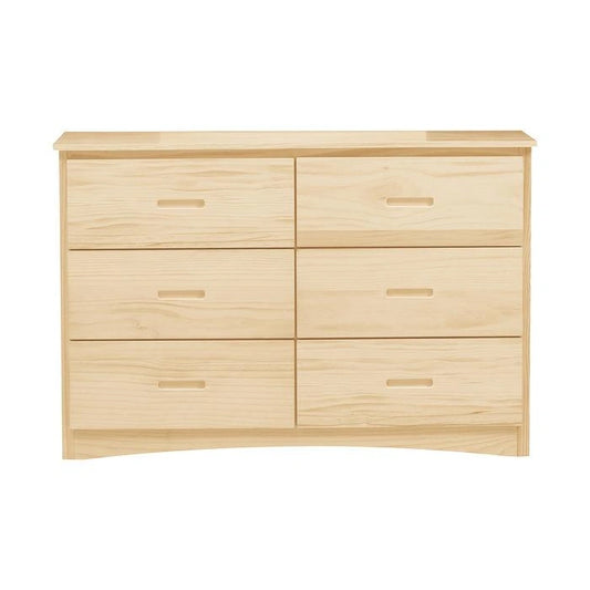Bartly 6 Drawer Dresser in Natural B2043-5