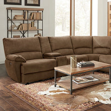 Load image into Gallery viewer, CERELIA Power Sectional, Brown