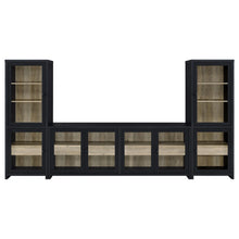 Load image into Gallery viewer, Denison Entertainment Center (TV Stand and 2 Media Tower)