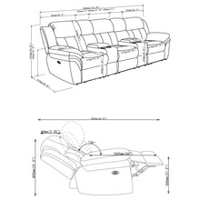 Load image into Gallery viewer, Bahrain Power Home Theater Seating