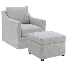 Load image into Gallery viewer, Winter Swivel Accent Chair