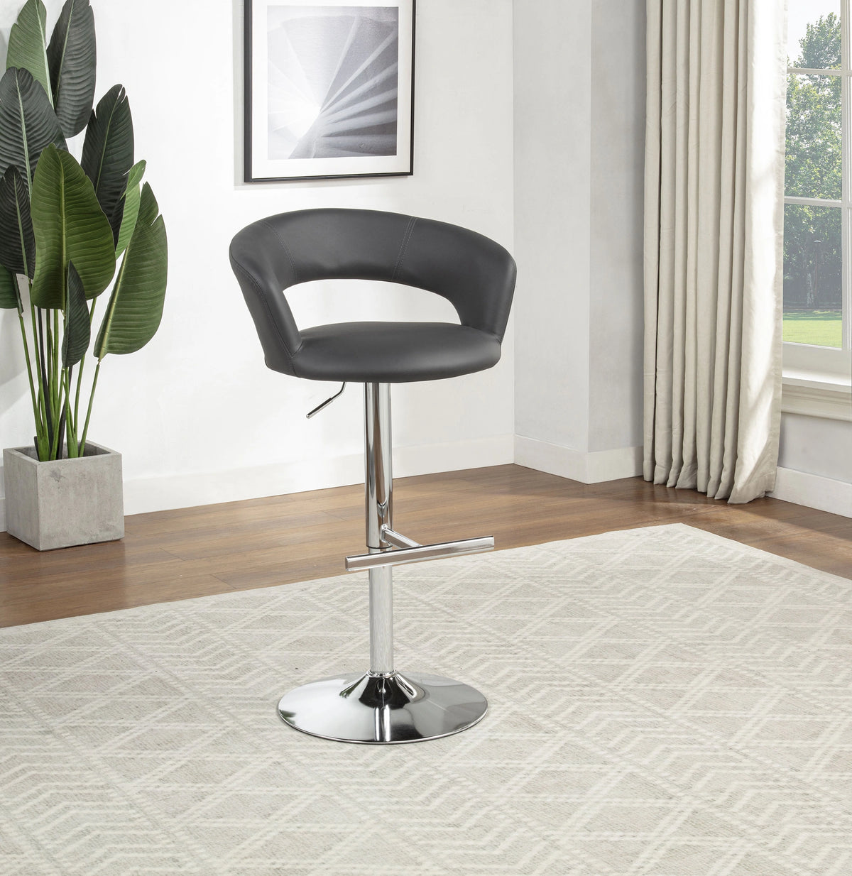 Travia Adjustable Bar Stool