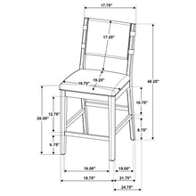 Cargar imagen en el visor de la galería, Tegan Counter Height Chairs of 2