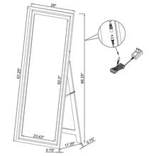 Cargar imagen en el visor de la galería, Windrose Standing Mirror with LED Lighting