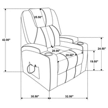 Cargar imagen en el visor de la galería, Armstrong Power Lift Massage Recliner