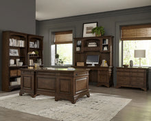 Cargar imagen en el visor de la galería, Hartshill Credenza Desk with Hutch