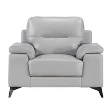 Cargar imagen en el visor de la galería, Mischa Chair in Silver Gray 9514SVE-1
