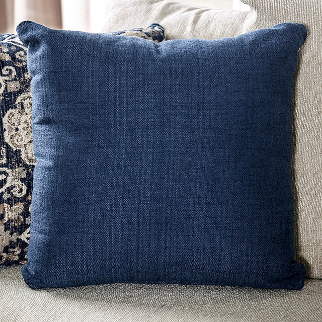 BELSIZE Loveseat Grey, Beige, & Choclate
