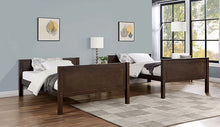 Load image into Gallery viewer, STAMOS Full/Full, Twin/Full, &amp; Twin/twin Bunk Bed, Walnut