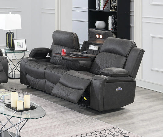 Taiyus Power Sofa in Charcoal