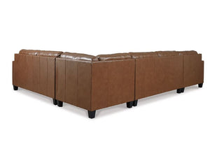 ASH11102 - 3 Piece Leather Sectional