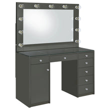 Cargar imagen en el visor de la galería, Acena Makeup Vanity Table with LED Mirror Set