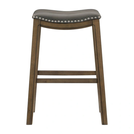 5682GRY-29 - 29 Pub Height Stool, Gray