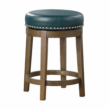 Cargar imagen en el visor de la galería, 5681GEN-24 - Round Swivel Counter Height Stool, Green