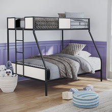 Cargar imagen en el visor de la galería, Molton Twin/Full Metal Bunkbed