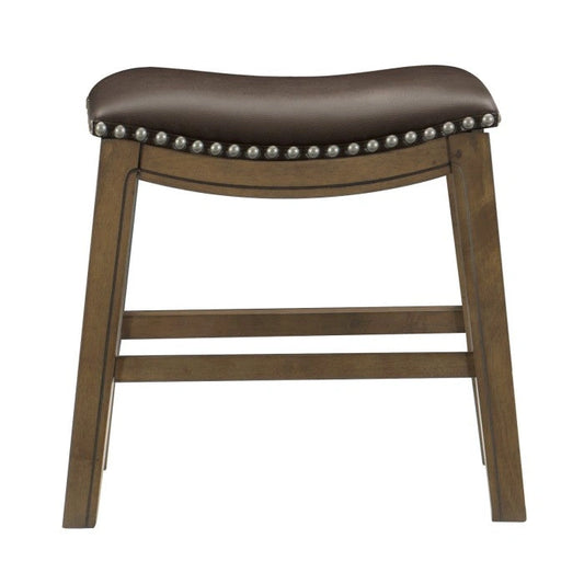 5682BRW-18 - 18 Dining Stool, Brown