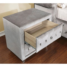 Load image into Gallery viewer, Alzir Night Stand Gray
