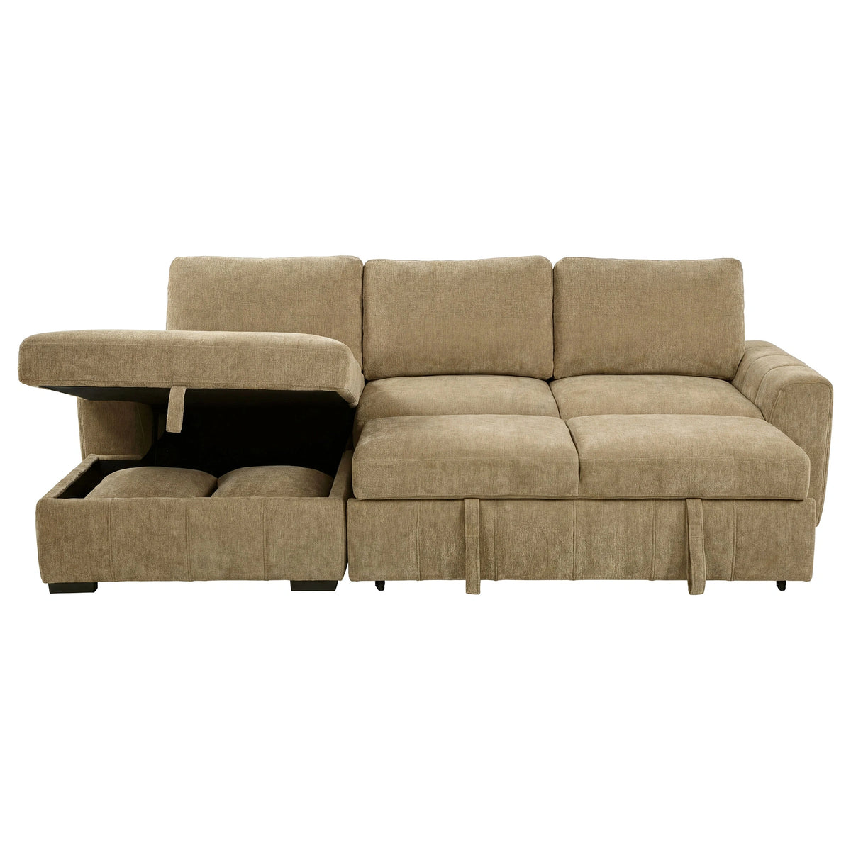 Pastrana Upholstered Sleeper Sectional Sofa