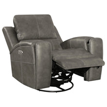 Load image into Gallery viewer, Brickston Triple Power Swivel Glider Recliner