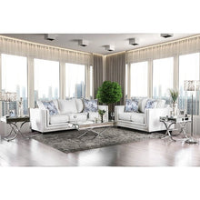 Cargar imagen en el visor de la galería, Ilse Off-White/Blue Sofa