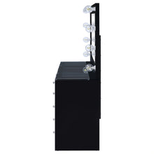 Cargar imagen en el visor de la galería, Acena Makeup Vanity Table with LED Mirror Set
