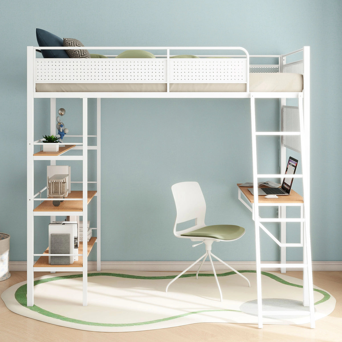 Campus Workstation Loft Bed