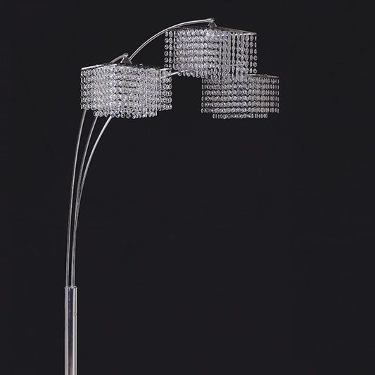 TINA Arch Lamp, Hanging Crystal