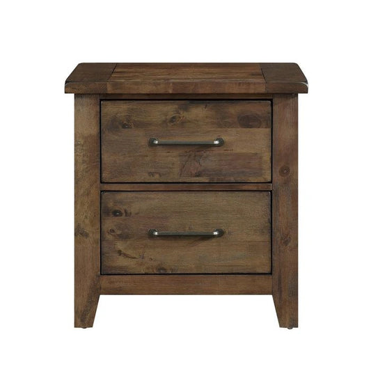 Jerrick Nightstand in Burnished Brown 1957-4