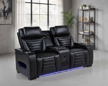 Cargar imagen en el visor de la galería, Zuma Dual Power Reclining Loveseat