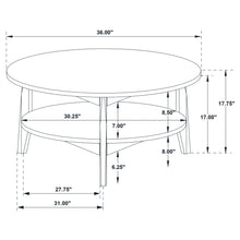 Cargar imagen en el visor de la galería, Bradley Round Coffee Table