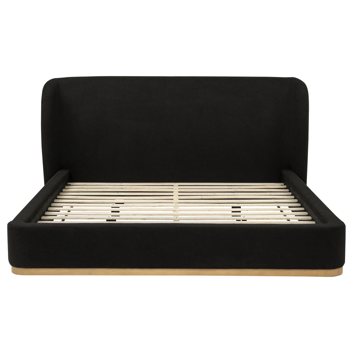 Blaire Upholstered Wingback Platform Bed