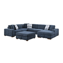 Load image into Gallery viewer, Raife-(5)5-Piece Sectional with Right Chaise and Storage Ottoman image
