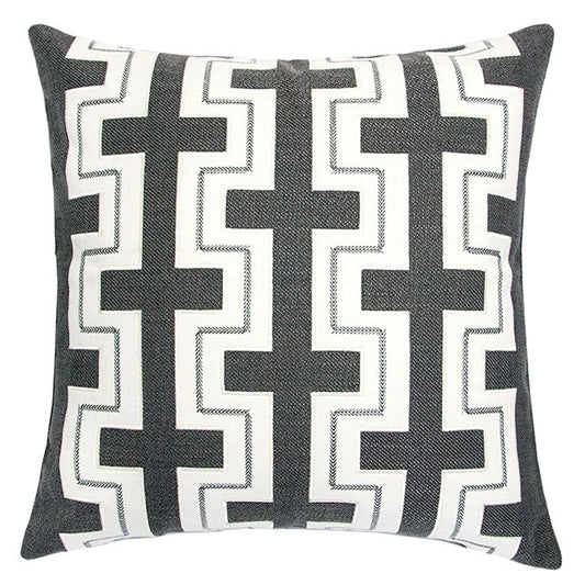 Kari Gray 20" X 20" Pillow, Gray