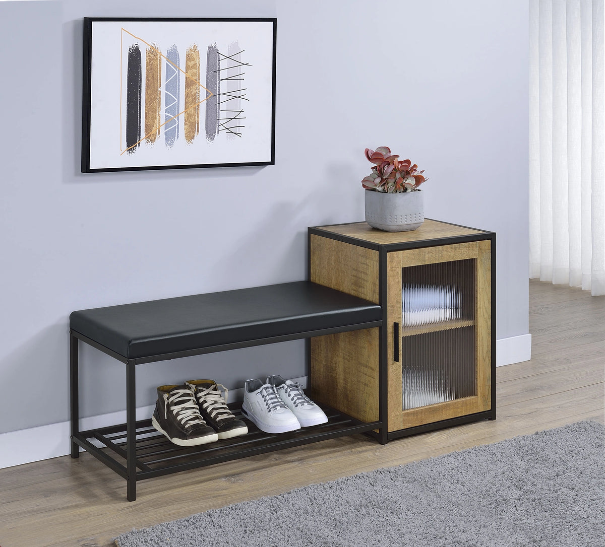 Martino Shoe Storage Entryway Bench
