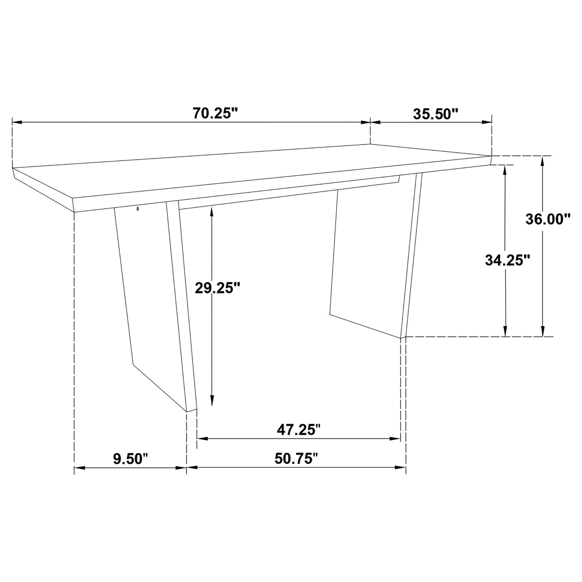 Decker Counter Height Dining Set D