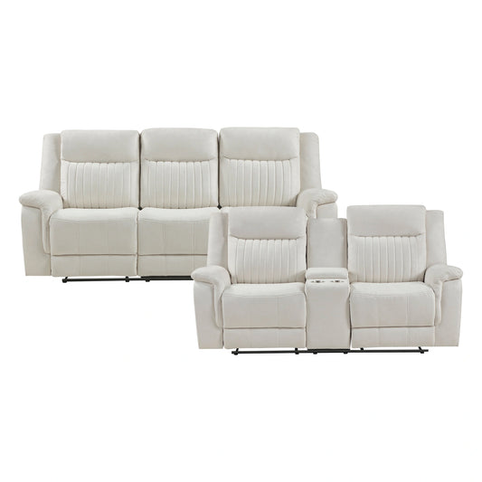 Dean-2pc Set: Sofa, Love image