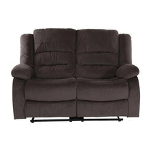 Load image into Gallery viewer, Jarita Double Reclining Loveseat in Chocolate