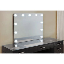 Cargar imagen en el visor de la galería, Valentina Vanity Set White &amp; Dark Gray