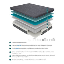 Load image into Gallery viewer, MT-H14CK - 14" California King Gel-Infused Memory Foam Hybrid Mattress